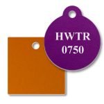 Anodized Aluminum Metal Tags