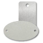 Blank Stainless Steel Tags Stock Sizes