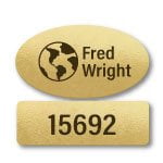 Engraved Brass Name Tags