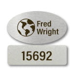 Engraved Stainless Steel Name Tags and Name Badges