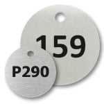 Stainless Steel Number Tags